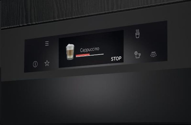 AEG Innebygget Espressomaskin Sort