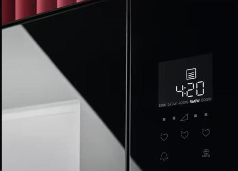 AEG 6000 Innebygget Mikrobølgeovn 17 L Svart