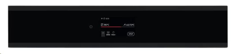 Electrolux Serie 800 Kompaktovn med mikro OOM1100NT (sort)