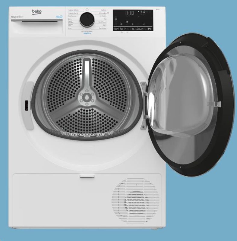 Beko BTBC44XB1: Tørketrommel (Varmepumpe, 10 kg)