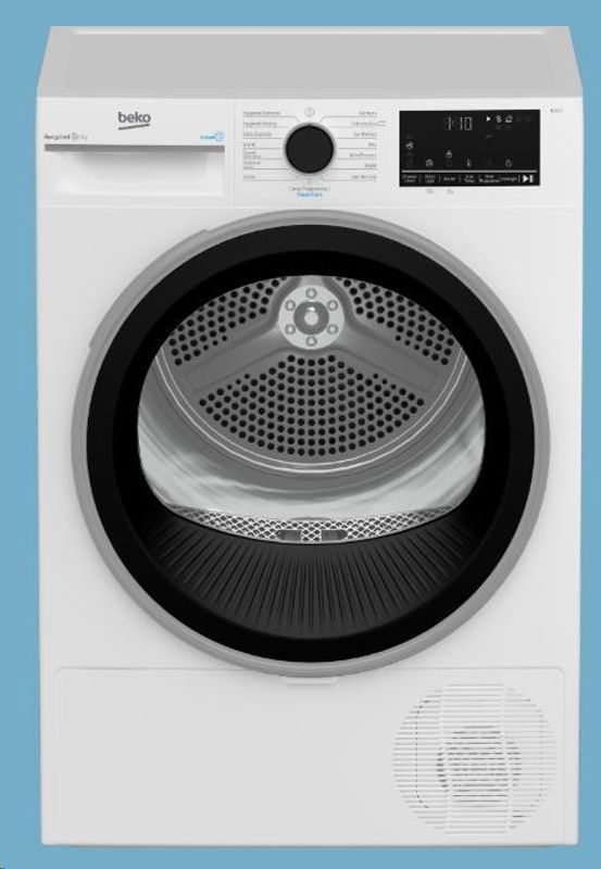 Beko BTBC44XB1: Tørketrommel (Varmepumpe, 10 kg)